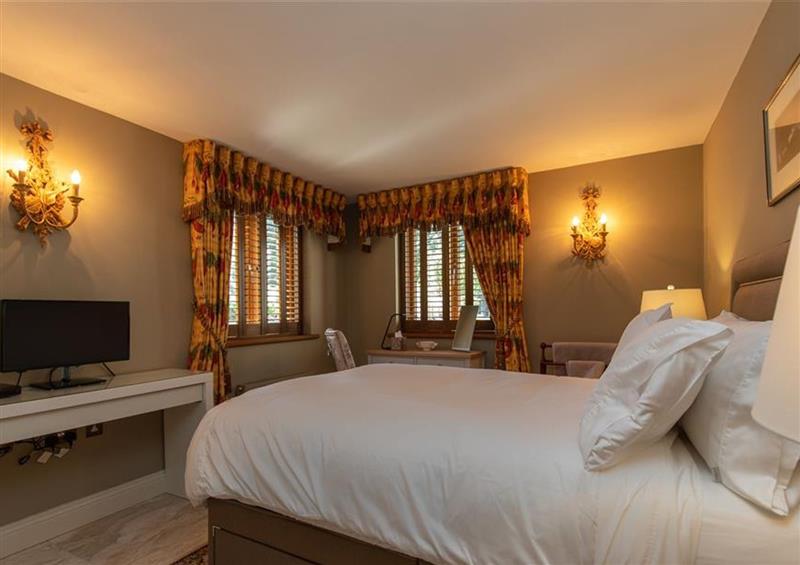 One of the bedrooms at Ghyll Crest Lodge, Bowness