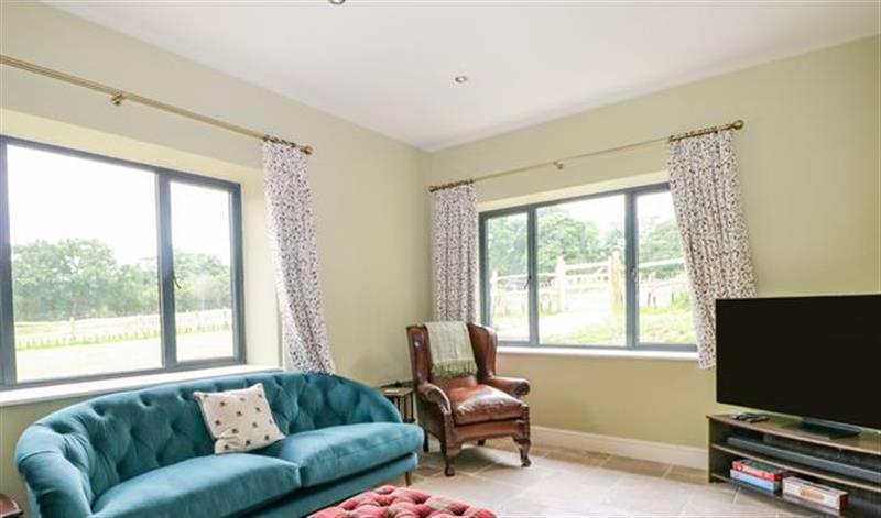 This is the living room at Ghyll Park Farm, Horam