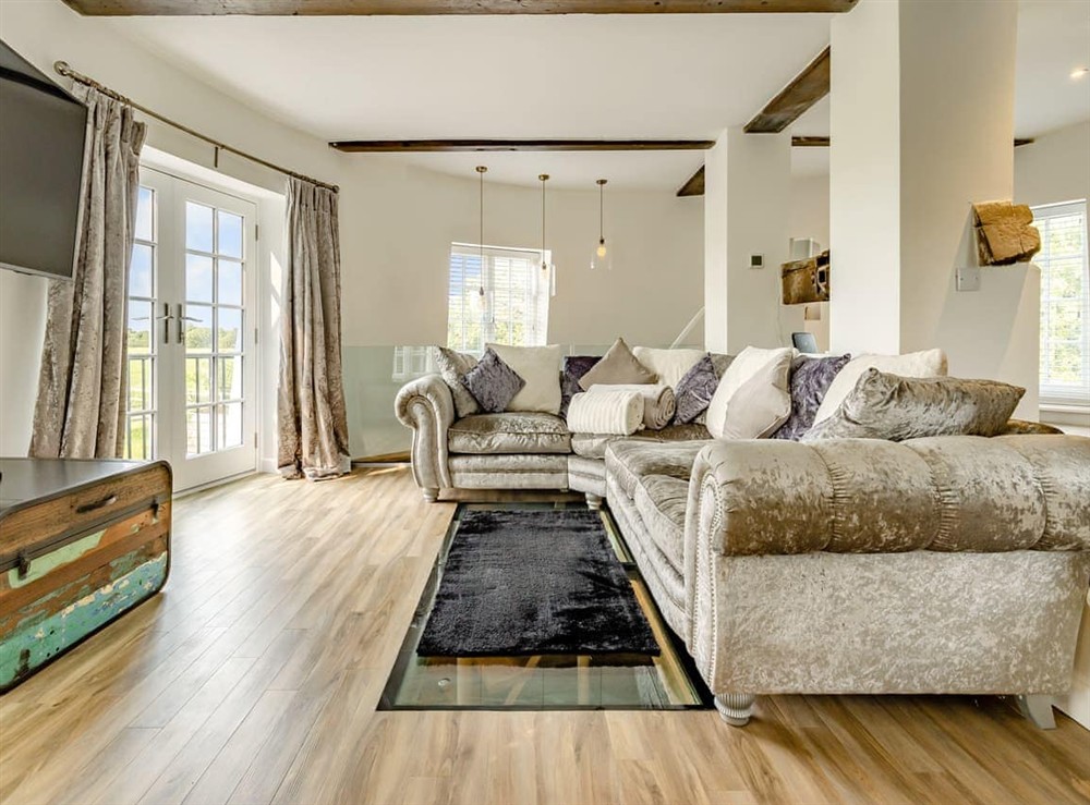 Living room at Gibbett Mill in Chester, Cheshire