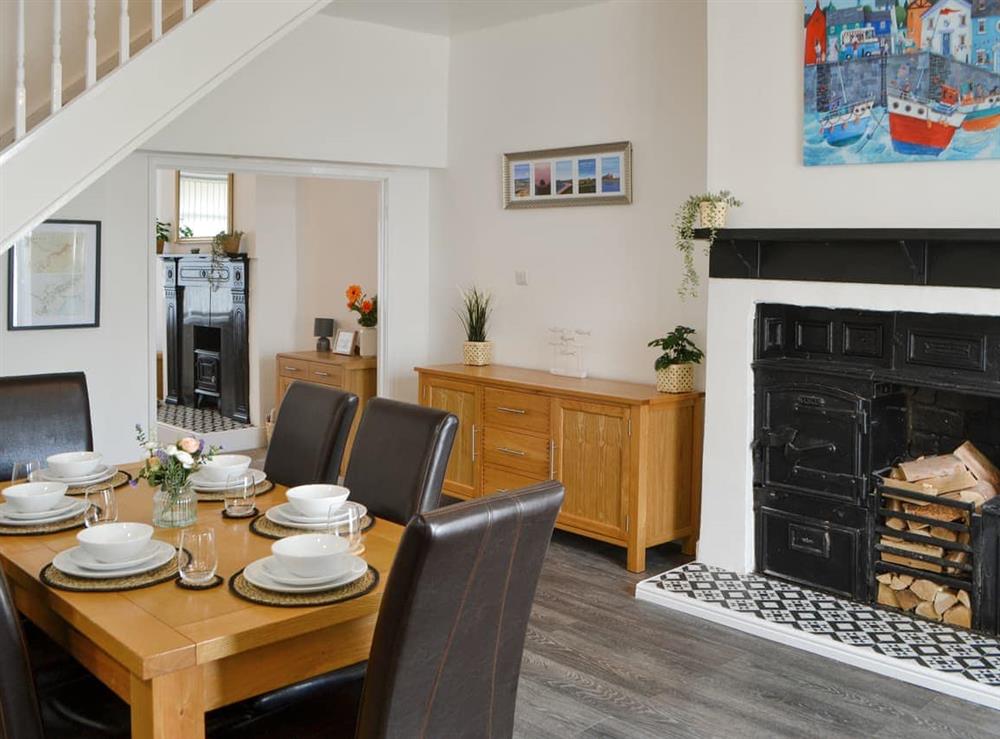 Dining Area at Gibson House in Newbiggin by the Sea, Northumberland