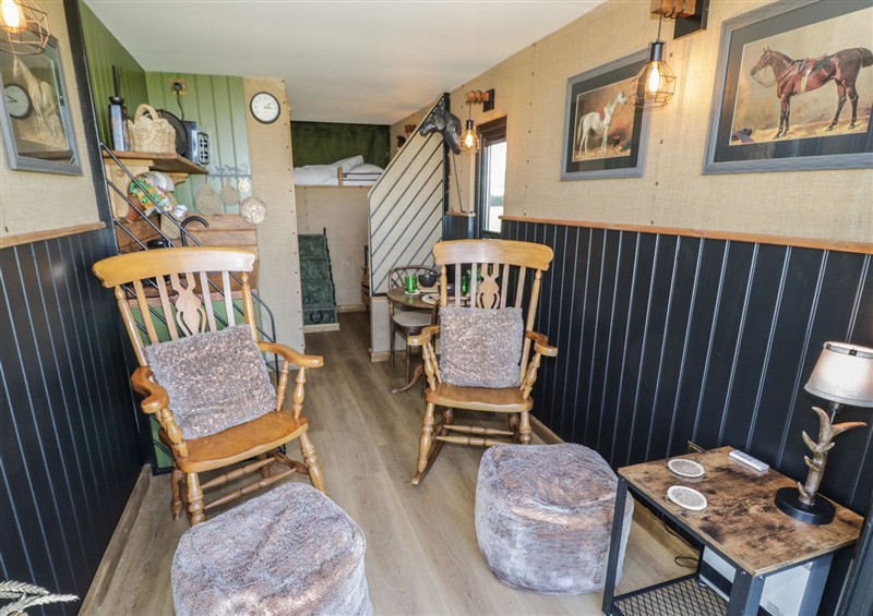 This is the living room at GiGis Horsebox, Near Broadway