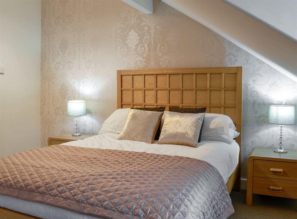 comfy double bedroom at Gilberts Warrant in Keswick, Cumbria