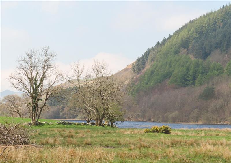 Rural landscape at Gilfachwydd, Islawrdref near Dolgellau