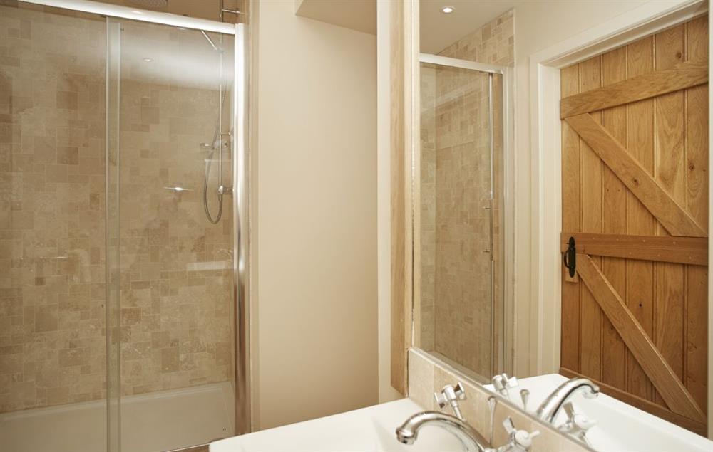 En-suite shower room (photo 3) at Gill Beck Barn, Melmerby