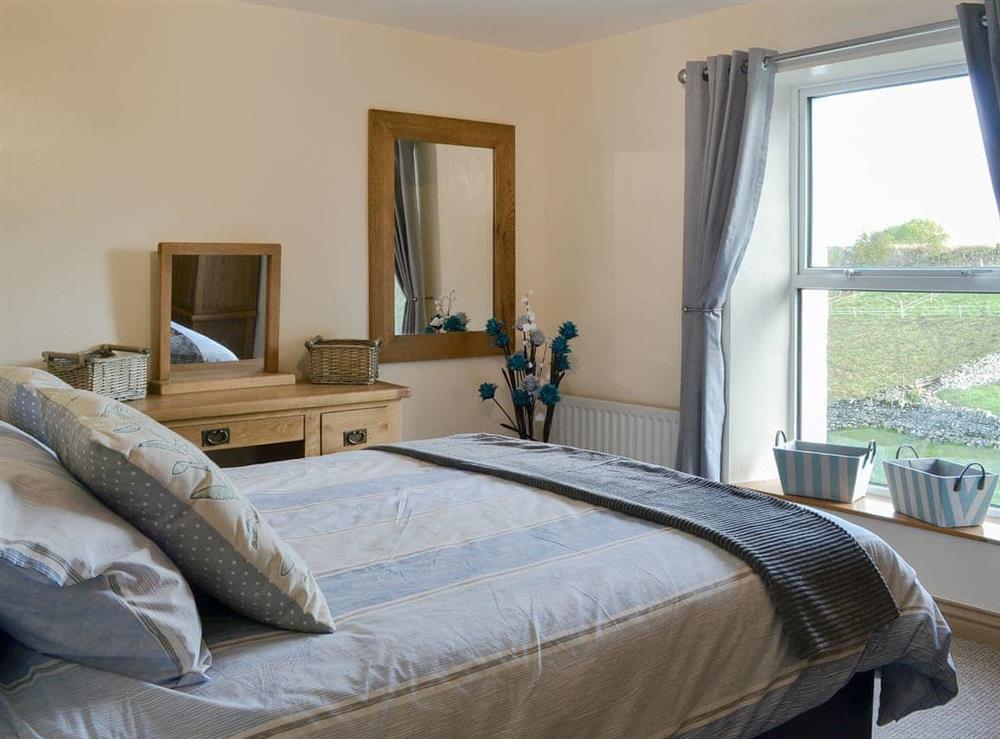 Light, airy double bedroom at Gill Cottage in Crosby Garrett, near Kirkby Stephen, Cumbria
