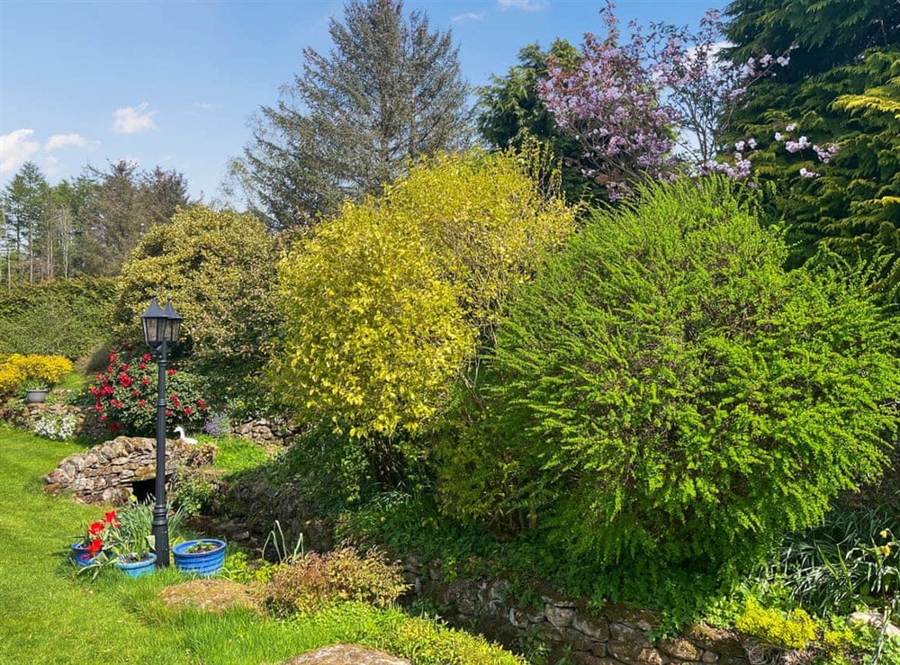 Garden at Gillhead Farm Cottage in Matterdale End, Cumbria