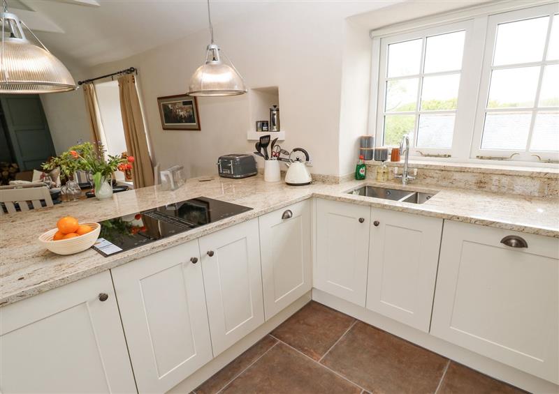 This is the kitchen at Gilly Skyber, Garras near Mawgan