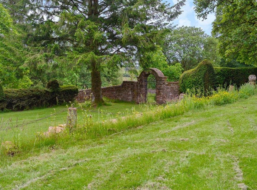 Garden and grounds (photo 3) at Gilminscroft Gatehouse in Sorn, near Ayr, Ayrshire