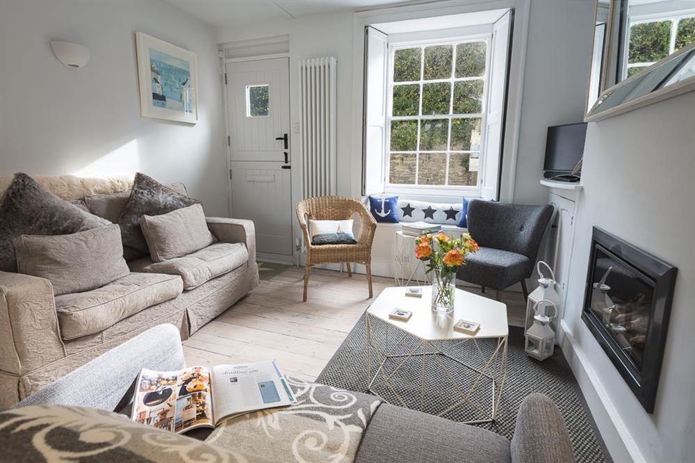 Entrance into very cosy living accommodation at Ginn Cottage in , Salcombe