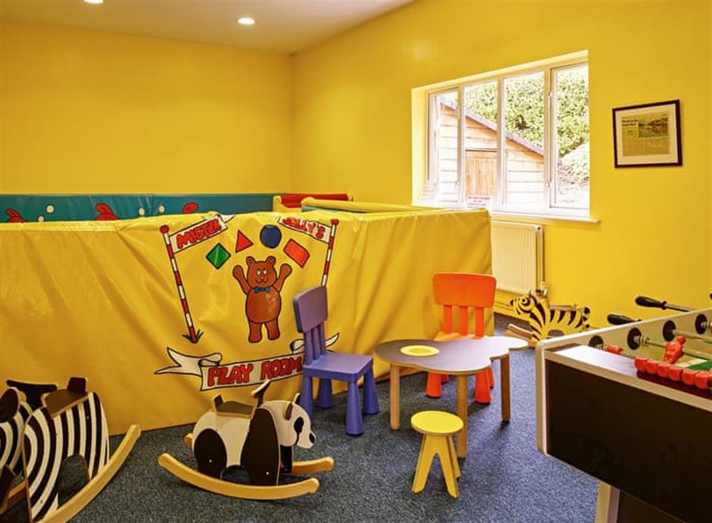 Shared children’s play room at Haytor Cottage, 