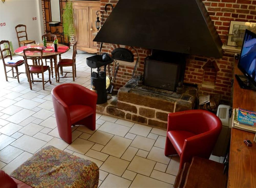 Living area (photo 2) at Gite de la Ferme de Surmont in Beaumont-en-Beine, Picardy, France