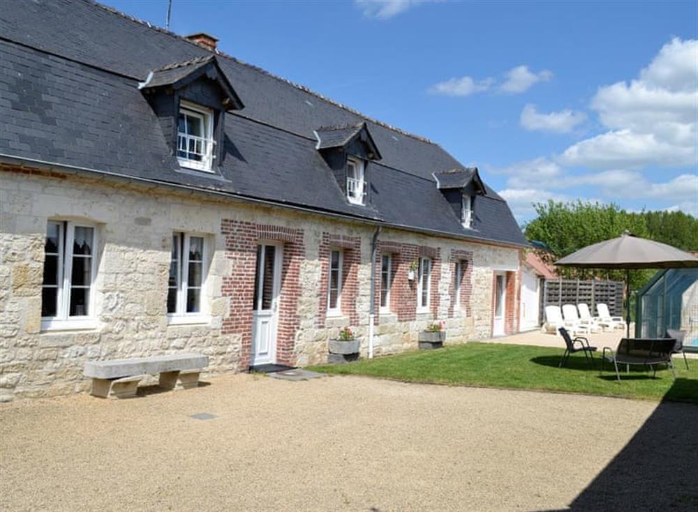Exterior at Gite de Saint-Nicolas in Chaourse, Picardy, France