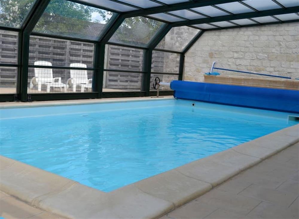 Swimming pool (photo 2) at Gite de Saint-Nicolas in Chaourse, Picardy, France