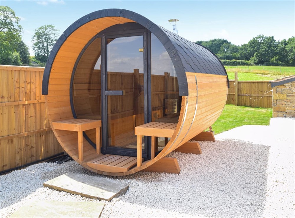 Sauna (photo 2) at Glamping Pod 1 in Dalton, near Wigan, Lancashire