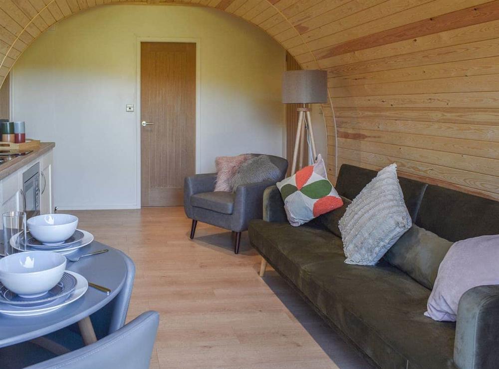 Open plan living space (photo 2) at Glampio Tryso Derwen in Corwen, near Bala, Gwynedd