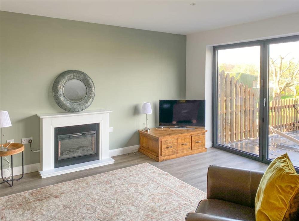 Living area at Glan Llyn Annex in Lloc, near Holywell, Clwyd