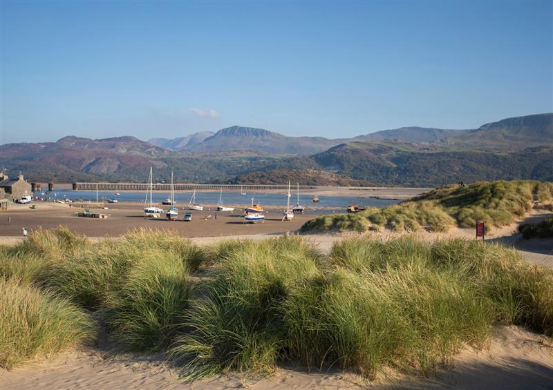 The area around Glan Meon Cottage at Glan Meon Cottage, Barmouth