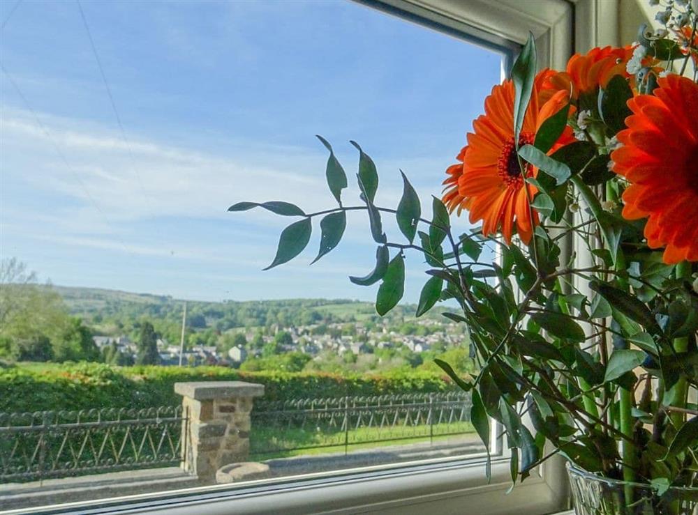 View from Kitchen-Diner window at Glan Wye in Rhayader, Powys., Great Britain
