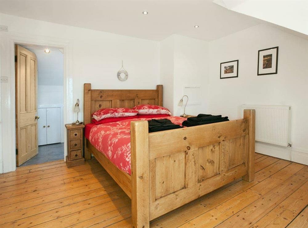 Double bedroom at Glan-y-Mor in Trearddur Bay, Anglesey, Gwynedd