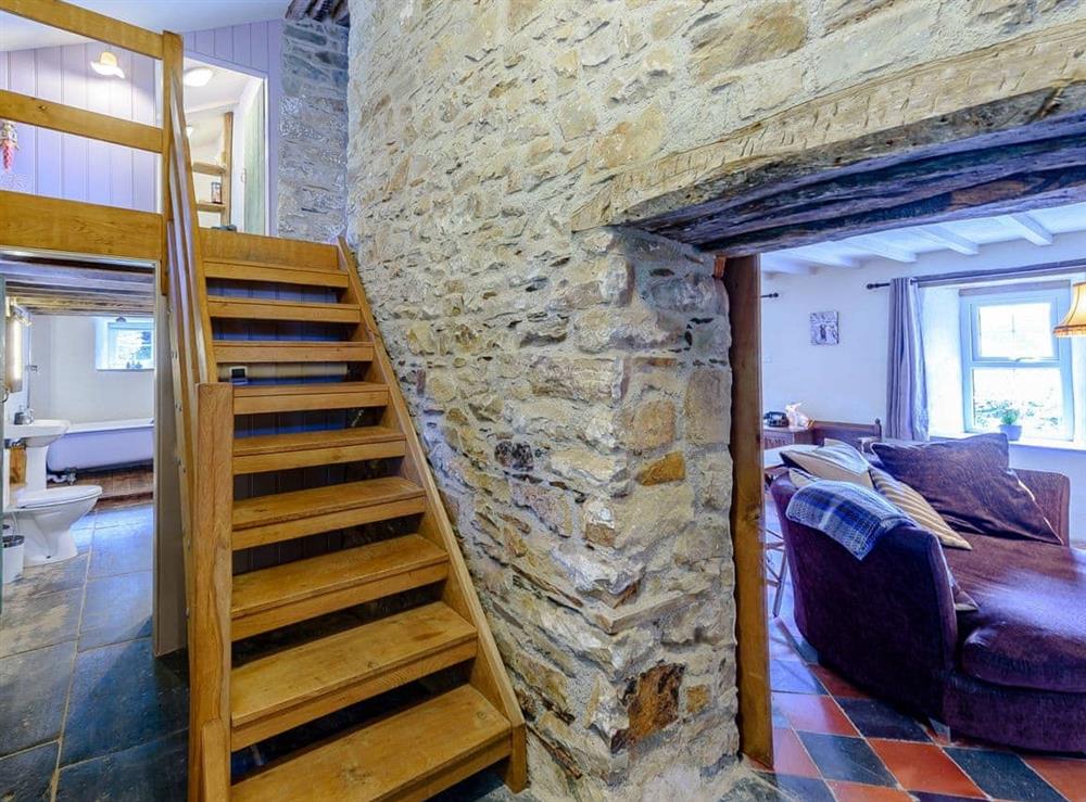 Stairs at Glanceri in Rhydlewis, Dyfed