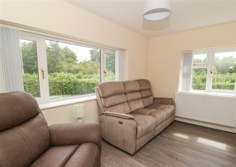 The living area at Glandwr House, Crossgates near Llandrindod Wells