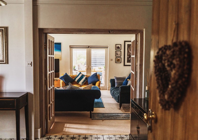 Relax in the living area at Glanllyn Bach, Rhosneigr