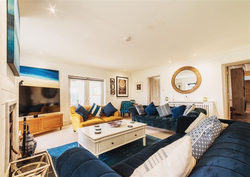The living area at Glanllyn Bach, Rhosneigr
