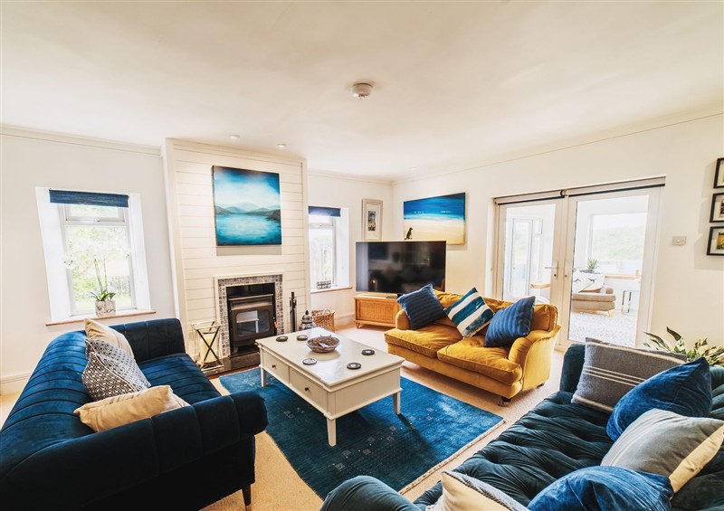 The living room at Glanllyn Bach, Rhosneigr