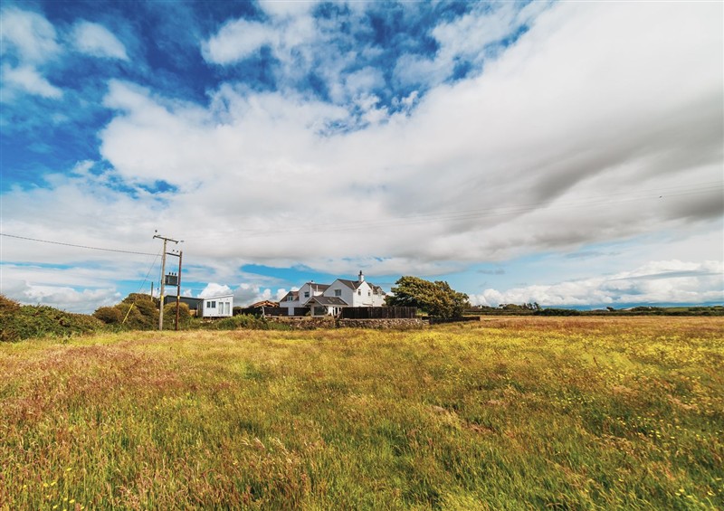 This is the garden at Glanllyn Bach, Rhosneigr
