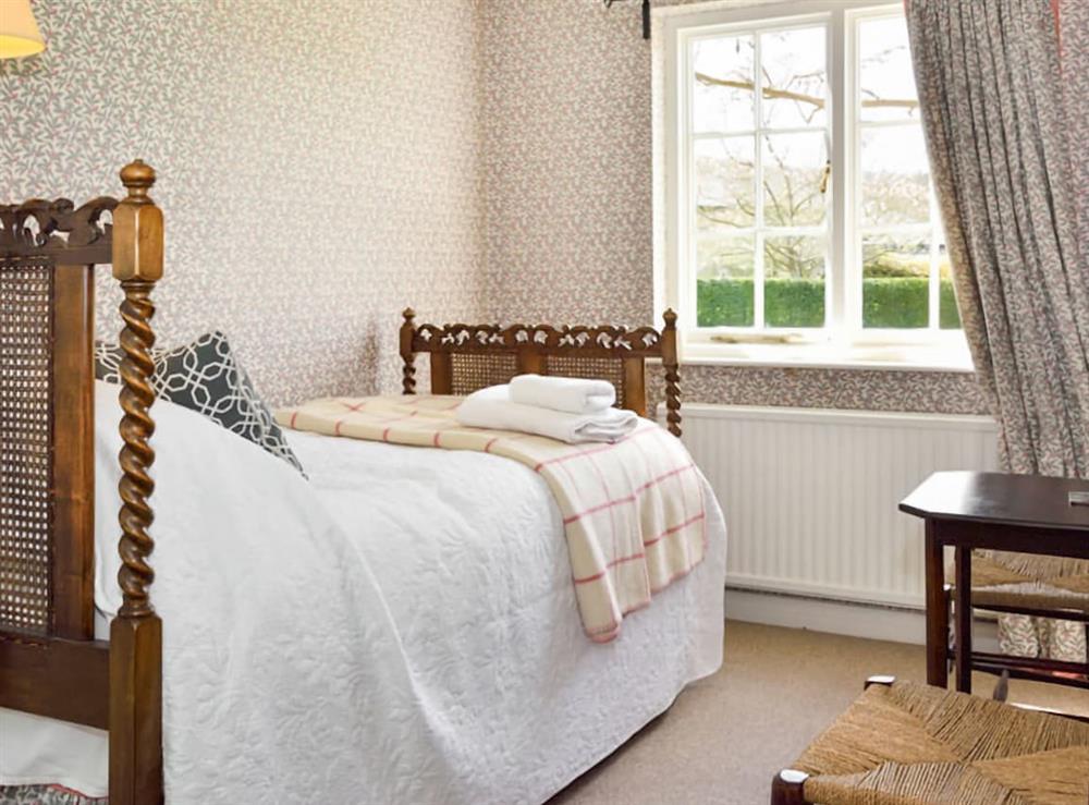 Single bedroom at Glanusk Lodge in Crickhowell, Powys