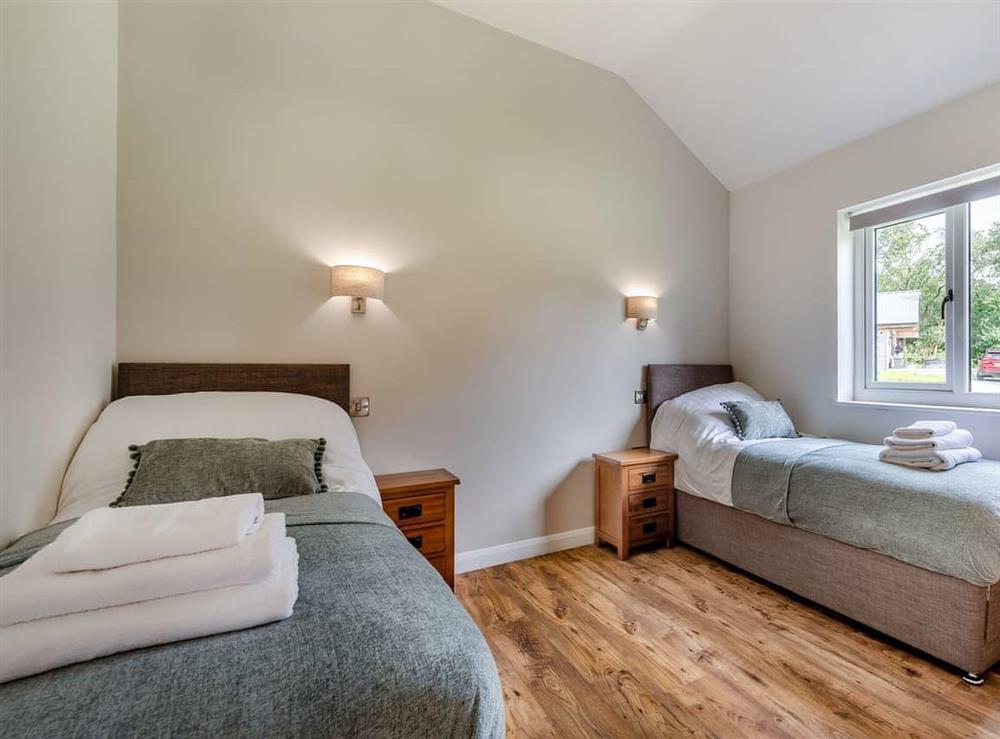 Twin bedroom at Lodge 2, 
