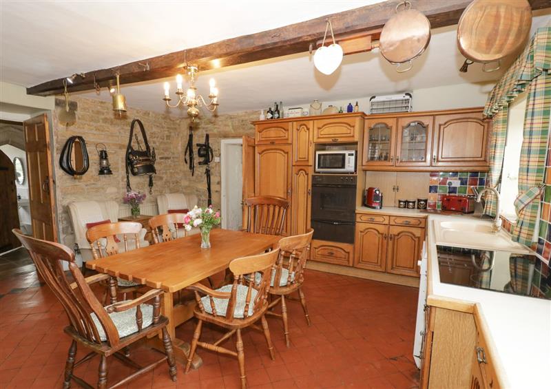 This is the kitchen at Glapthorn Manor, Glapthorn near Oundle