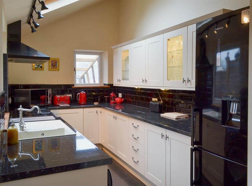 Excellent kitchen open to living room at Glaramara in Kendal, Cumbria, England