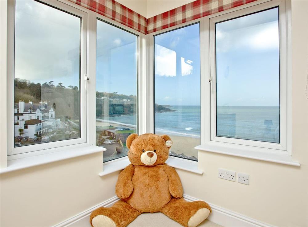 Comfortable double bedroom with stunning views (photo 2) at Glas Mordros in Carbis Bay, Cornwall
