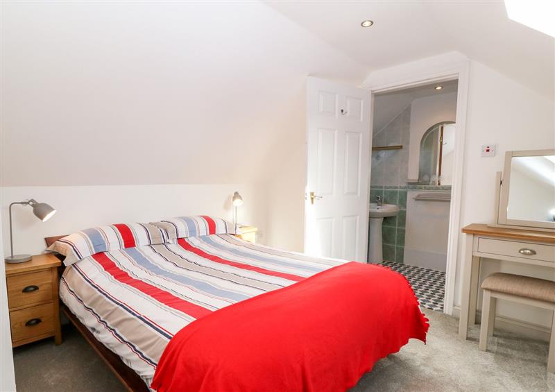 One of the bedrooms at Glasfor Annex, Trearddur Bay