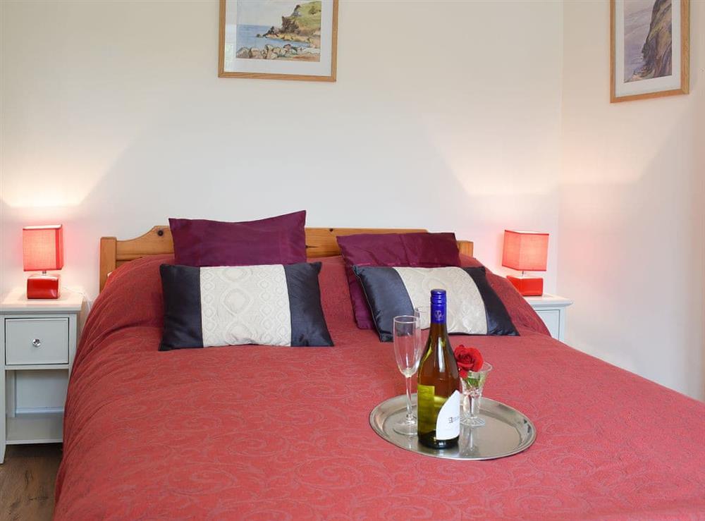 Inviting double bedroom at Glasfor in Llansantffraed, near Aberaeron, Cardigan, Dyfed