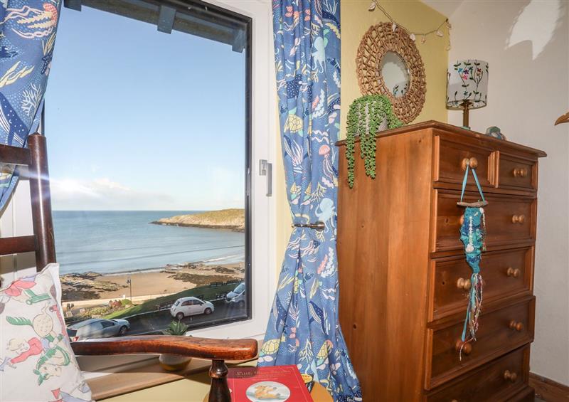 The living room at Glasfryn, Cemaes Bay