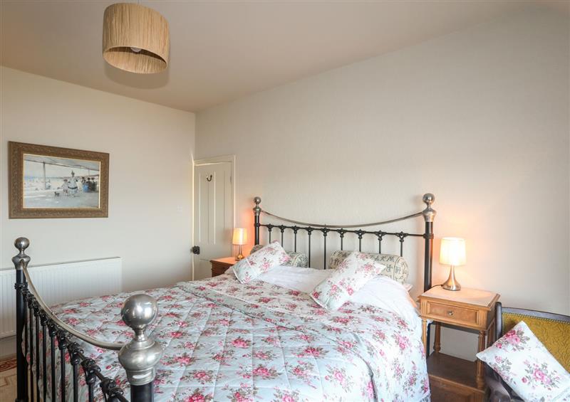This is a bedroom at Glasfryn, Cemaes Bay