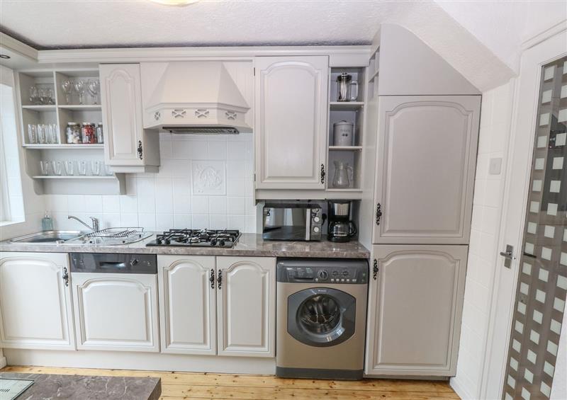 This is the kitchen at Glasfryn, Holyhead