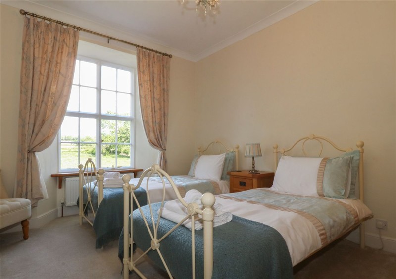 One of the 3 bedrooms at Glasfryn, Llandwrog