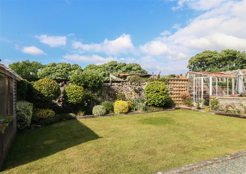 The garden in Glasfryn at Glasfryn, Llandwrog