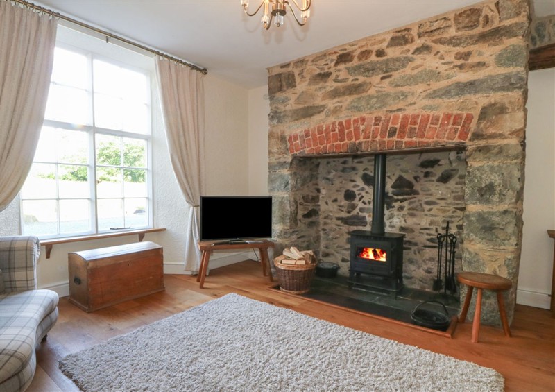 The living area at Glasfryn, Llandwrog