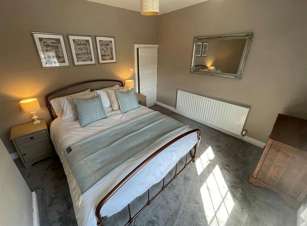 Double bedroom at Glass Workers Cottage in Tutbury, Staffordshire