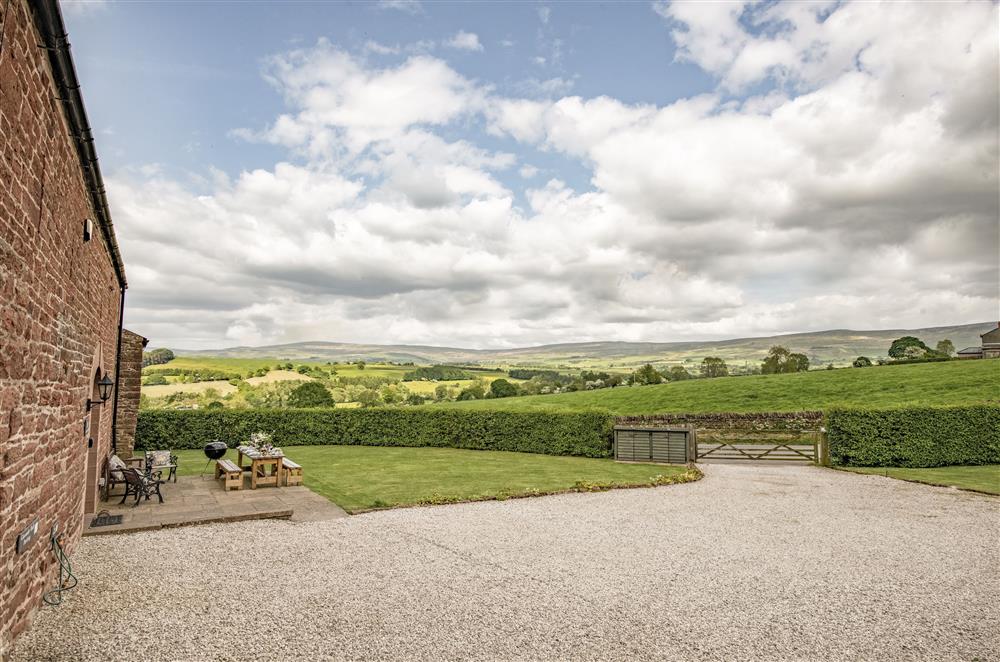 Breathtaking views of the rolling countryside at Glassonby Old Hall and Jennys Croft, Glassonby