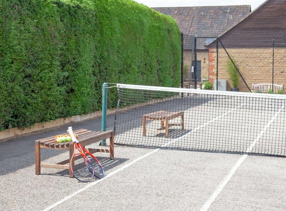 Tennis court (photo 3) at Glastonbury in Witham Friary, Frome, Somerset., Great Britain