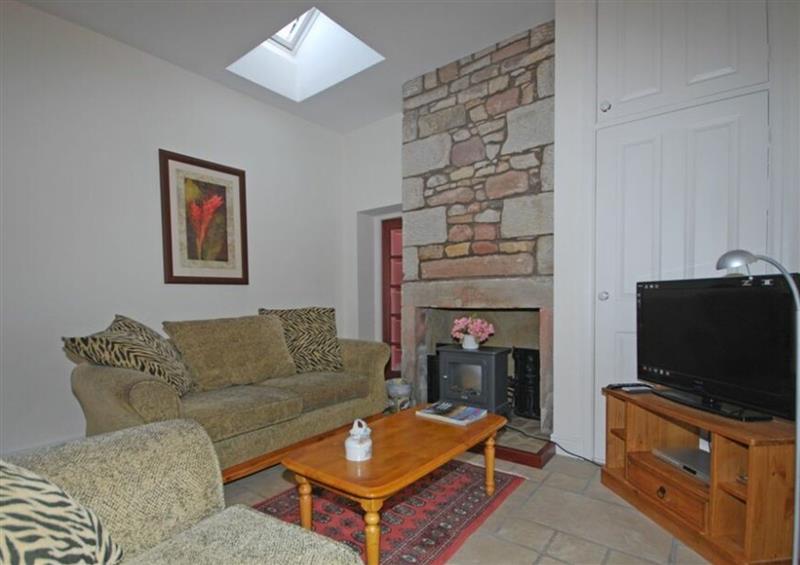 Relax in the living area at Glebe Cottage, Bamburgh