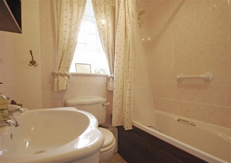 This is the bathroom at Glebe Cottage, Bamburgh