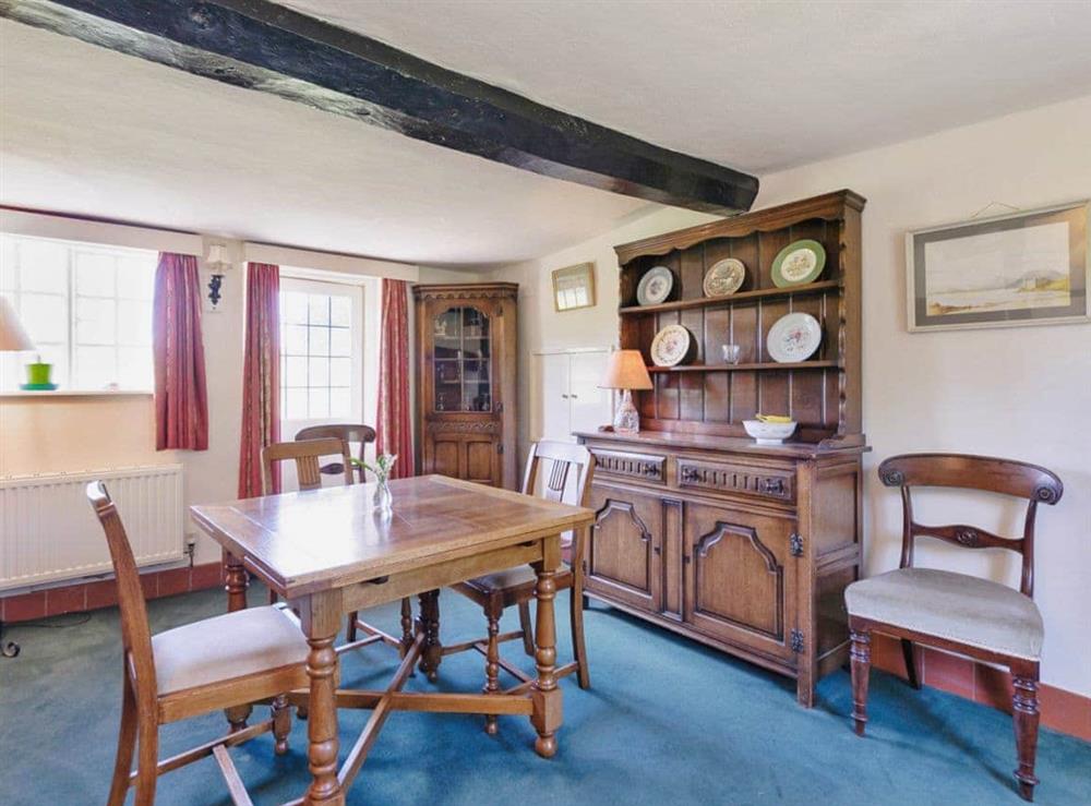 Dining room at Glebe Cottage in Callow End, Worcester., Worcestershire