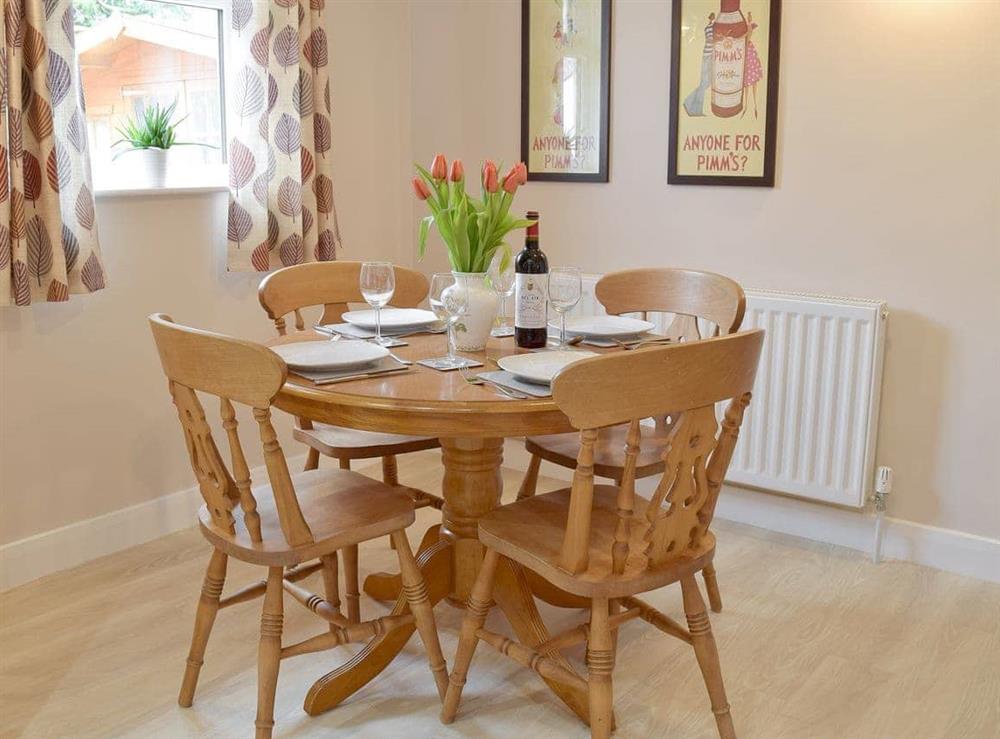 Charming dining area at Glebe Cottage in West Caister, near Great Yarmouth, Norfolk