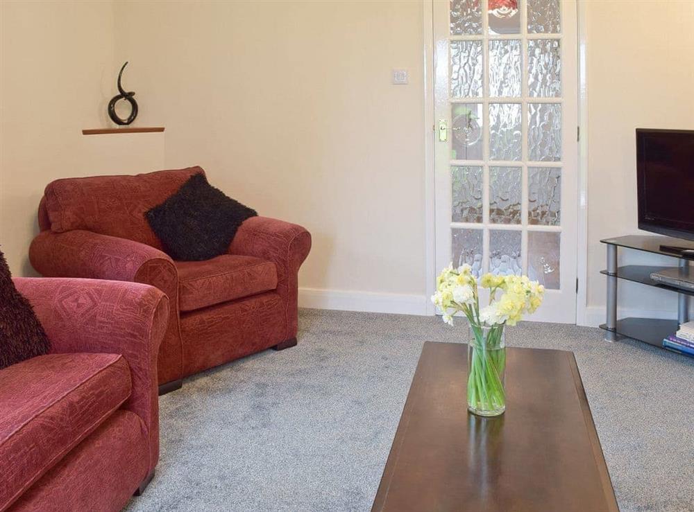Cosy living room at Glebe Cottage in West Caister, near Great Yarmouth, Norfolk